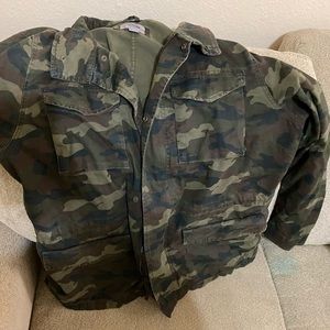 Old navy army print camouflage camo jacket
